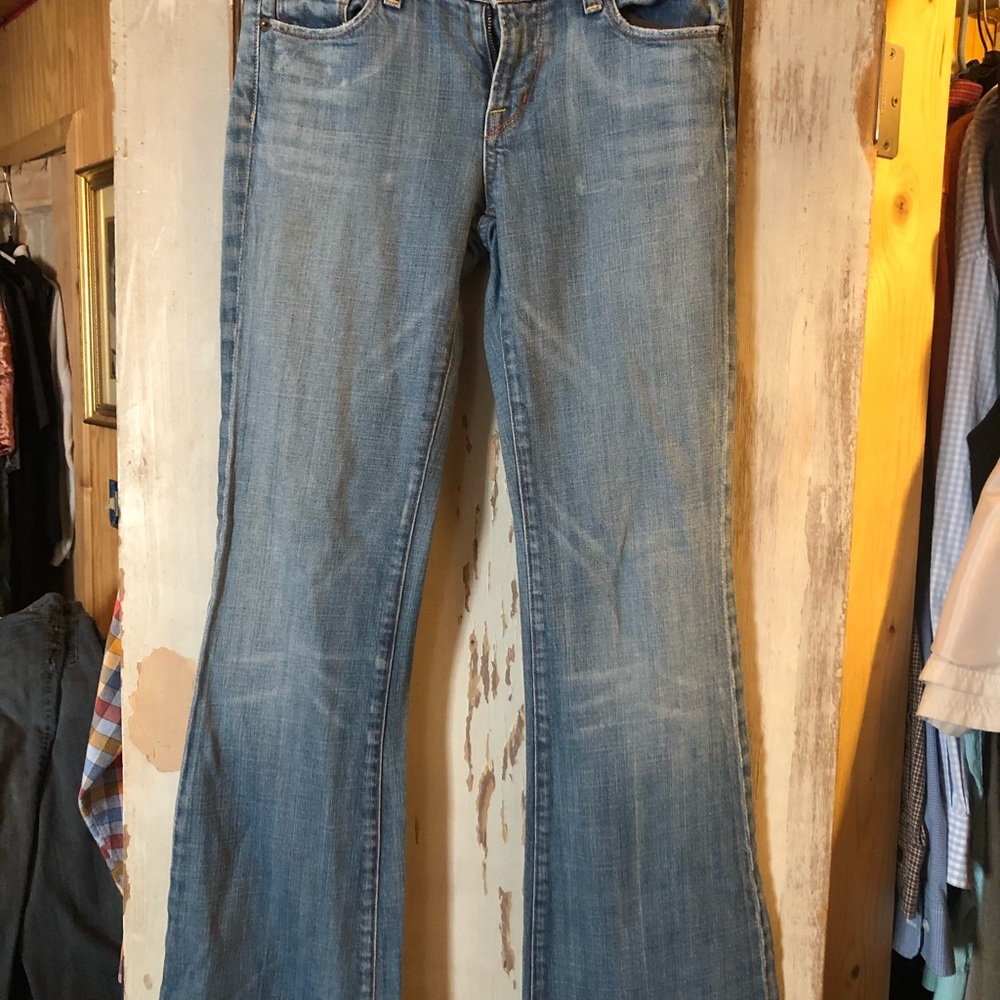Seven brand flare leg jean
